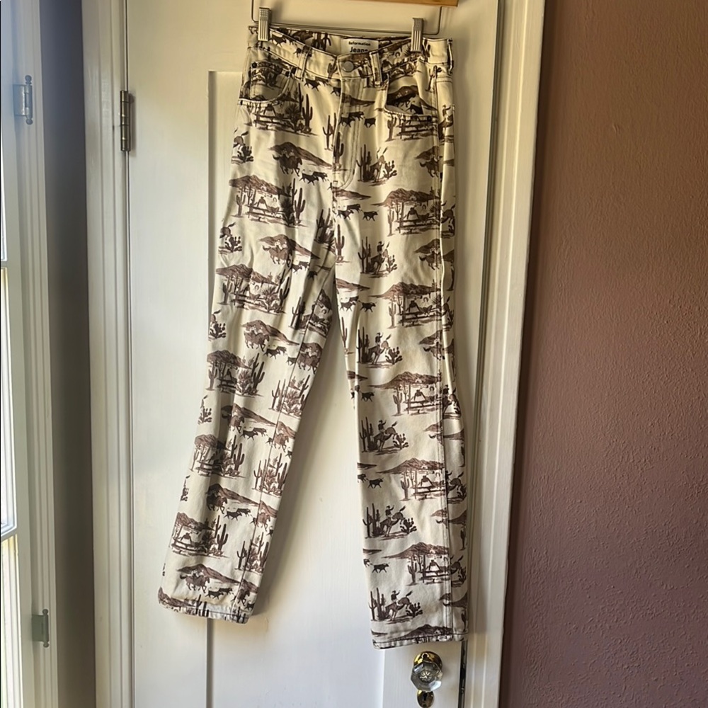 Reformation Cowboy Western Jeans